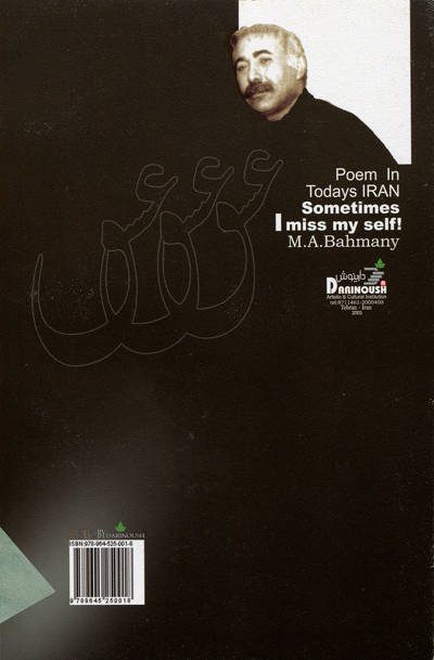 گاهی دهم برای خودم تنگ می شود اثر محمد علی بهمنی